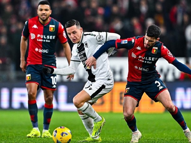  Nhật định phạt góc Udinese vs Genoa, 0h ngày 09/12