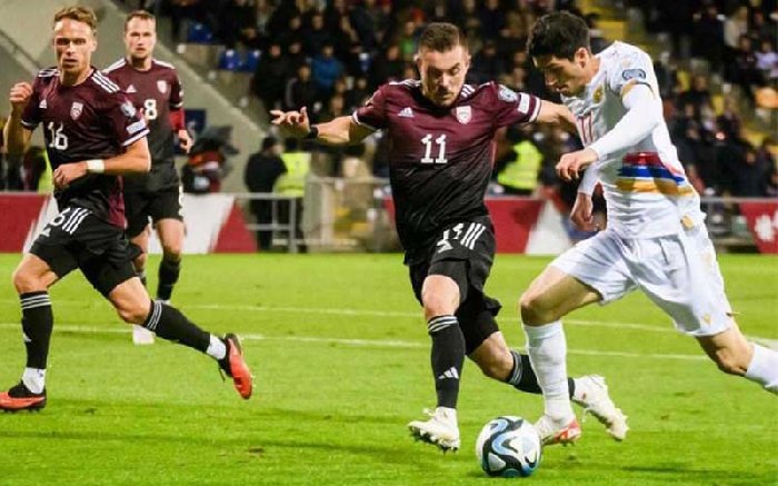  Nhận định Gibraltar vs Latvia 0h00 ngày 27/3: Lợi thế cho khách