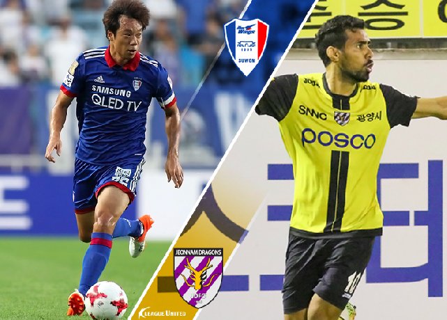  Nhận định Jeonnam Dragons vs Suwon Samsung Bluewings, 17h00 ngày 19/7: Cân sức cân tài