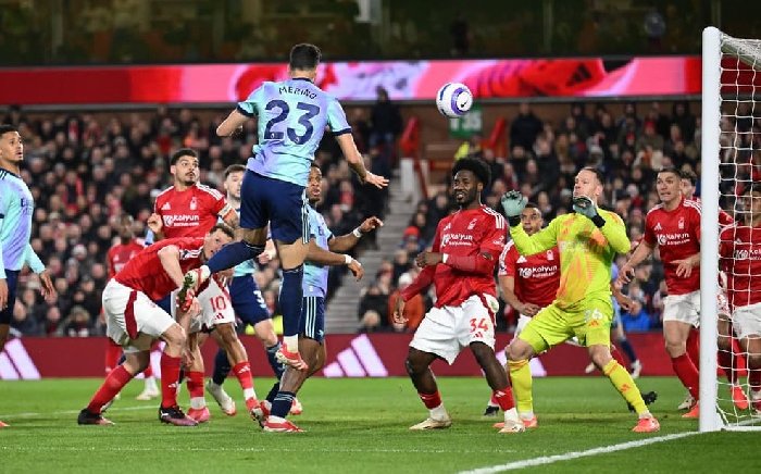  Nhật định phạt góc Nottingham vs Arsenal, 0h30 ngày 18/01