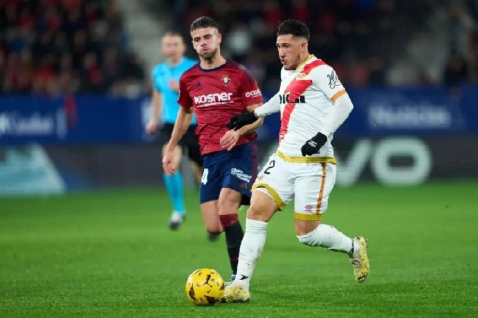  Nhận định Rayo Vallecano vs Osasuna, 20h00 ngày 24/1: Trận hòa mờ nhạt