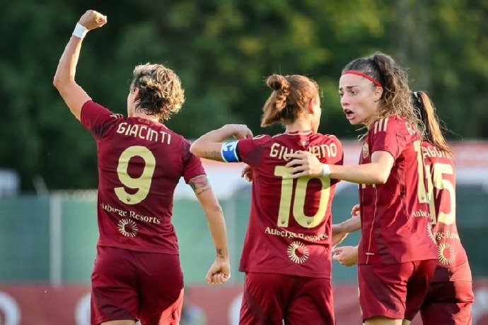  Nhận định Nữ AS Roma vs Nữ Aktobe, 20h00 ngày 27/8: Hủy diệt đối thủ