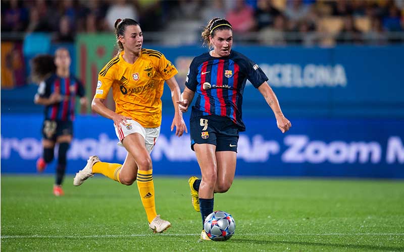 Nhận định Nữ Barcelona vs Nữ Benfica 0h45 ngày 11/12: Đôi công hấp dẫn - Ảnh 1