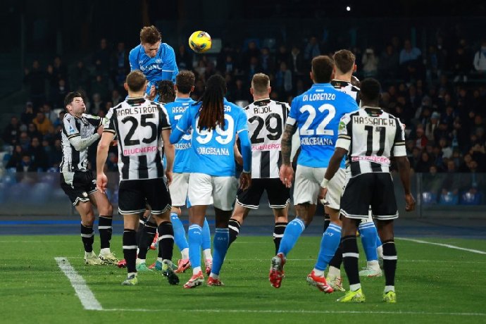  Nhận định Udinese vs Napoli, 21h00 ngày 14/12: Đua tranh quyết liệt
