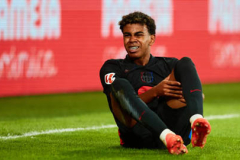 Bác sĩ cảnh báo Lamine Yamal chỉ còn 50% năng lực Bác sĩ cảnh báo Lamine Yamal chỉ còn 50% năng lực