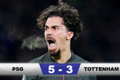 Kết quả PSG 5-3 Tottenham: ĐKVĐ thể hiện sức mạnh