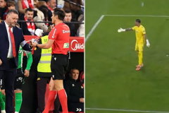 Trận Sevilla vs Real Betis bị gián đoạn vì vật lạ