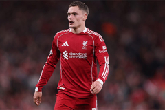 Florian Wirtz bị tước bàn thắng đầu tiên cho Liverpool