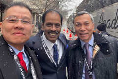 Các nguyên thủ và quan chức bóng đá tham dự lễ bốc thăm World Cup 2026