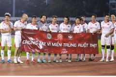 Trận đấu ‘Lan toả yêu thương 2025’ thu về 1,2 tỷ đồng 