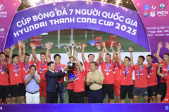 Thiên Khôi giành Cúp bóng đá 7 người Quốc gia 2025