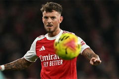 Arsenal tổn thất lực lượng sau chiến thắng may mắn trước Wolves