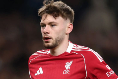 Conor Bradley chấn thương nghỉ hết mùa