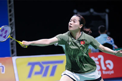 Hotgirl cầu lông Nguyễn Thùy Linh thua sao trẻ Thái Lan