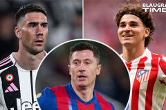 Barca chốt 2 phương án thay thế Robert Lewandowski