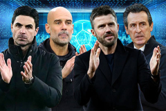 Siêu máy tính dự đoán BXH cuối mùa Premier League sau khi Arsenal thua MU