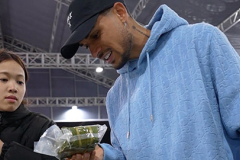 Đỗ Hoàng Hên tìm mua bánh chưng chay đón Tết