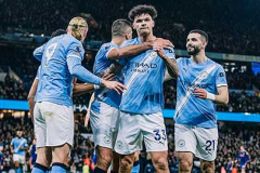 Kết quả Man City 2-1 Newcastle: The Citizens áp sát Arsenal