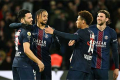 Kết quả PSG 3-0 Metz: Đòi lại ngôi đầu