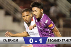 Kết quả CA TP.HCM 0–1 Becamex TP.HCM: Phung phí cơ hội, CA TP.HCM thua tiếc nuối