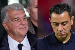Laporta và Hansi Flick đáp trả công kích của Xavi