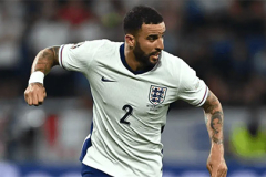 Kyle Walker giã từ đội tuyển Anh 