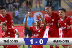 Kết quả Thể Công Viettel 1-0 Hải Phòng: Kiên trì bám đuổi ngôi đầu