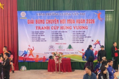19 CLB tranh tài sôi nổi tại Giải Bóng chuyền hơi mùa xuân 2026 ở Lạng Sơn