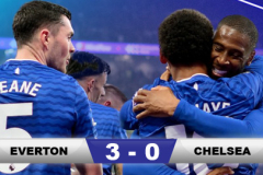 Kết quả Everton 3-0 Chelsea: The Blues lại thua