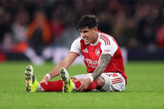 Tin giờ chót 29/3: Arsenal nhận tin dữ từ Piero Hincapié 