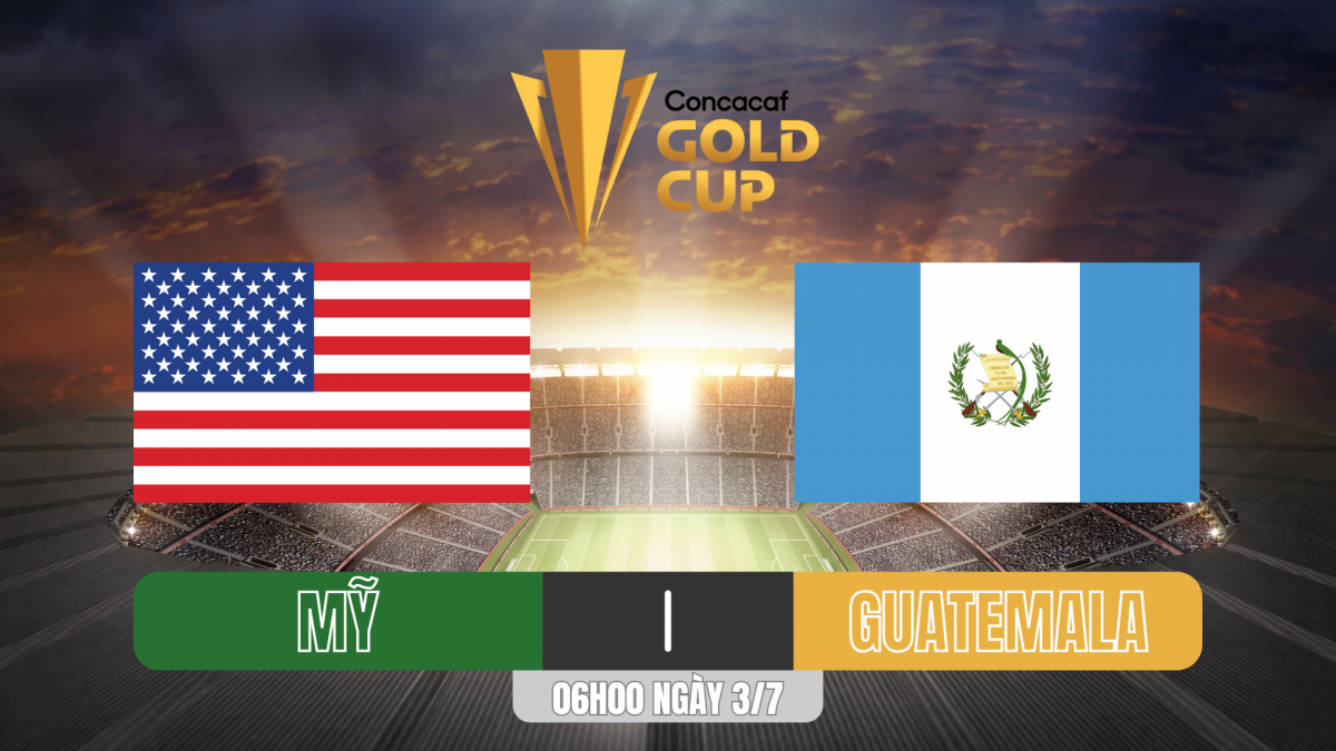  Kèo vỉa hè Mỹ vs Guatemala, 06h00 ngày 3/7